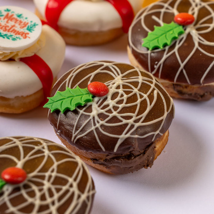 Weihnachten Partybox - 24 Mini-Donuts