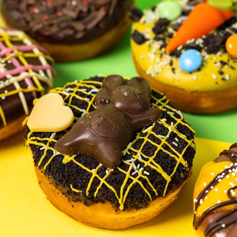 Vegane Oster Donut Geschenkbox (VG)