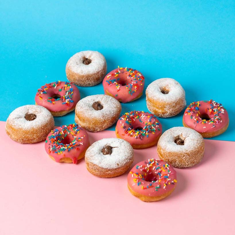 Mini-Donut Partybox (96 Stück)